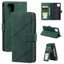 Load image into Gallery viewer, Skin Feel Business Horizontal Flip PU Leather Case with Holder &amp; Multi-Card Slots &amp; Wallet &amp; Lanyard &amp; Photo Frame, For Samsung Galaxy S21 Ultra 5G, For Samsung Galaxy A02s EU Version, For Samsung Galaxy A7 2018, For Samsung Galaxy S10+                ...