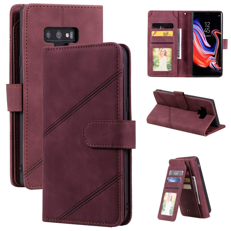 Skin Feel Business Horizontal Flip PU Leather Case with Holder & Multi-Card Slots & Wallet & Lanyard & Photo Frame, For Samsung Galaxy S21 Ultra 5G, For Samsung Galaxy A02s EU Version, For Samsung Galaxy A7 2018, For Samsung Galaxy S10+                ...