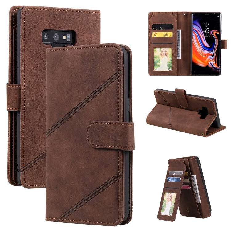 Skin Feel Business Horizontal Flip PU Leather Case with Holder & Multi-Card Slots & Wallet & Lanyard & Photo Frame, For Samsung Galaxy S21 Ultra 5G, For Samsung Galaxy A02s EU Version, For Samsung Galaxy A7 2018, For Samsung Galaxy S10+                ...