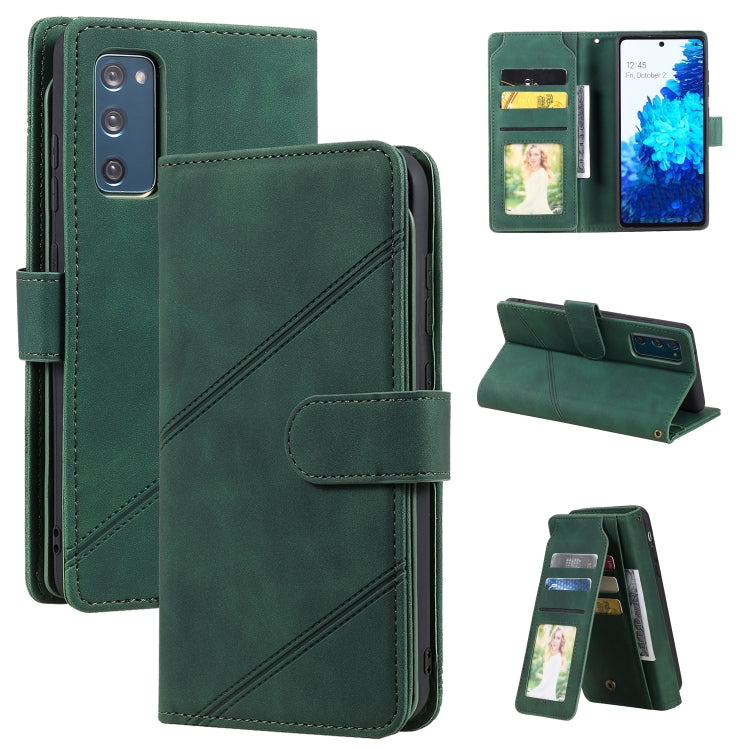Skin Feel Business Horizontal Flip PU Leather Case with Holder & Multi-Card Slots & Wallet & Lanyard & Photo Frame, For Samsung Galaxy S21 Ultra 5G, For Samsung Galaxy A02s EU Version, For Samsung Galaxy A7 2018, For Samsung Galaxy S10+                ...