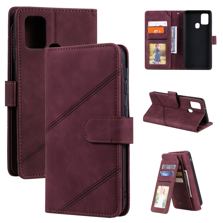 Skin Feel Business Horizontal Flip PU Leather Case with Holder & Multi-Card Slots & Wallet & Lanyard & Photo Frame, For Samsung Galaxy A21s, For Samsung Galaxy A40, For Samsung Galaxy A20e, For Samsung Galaxy A70, For Samsung Galaxy Note10+            ...