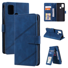 Load image into Gallery viewer, Skin Feel Business Horizontal Flip PU Leather Case with Holder &amp; Multi-Card Slots &amp; Wallet &amp; Lanyard &amp; Photo Frame, For Samsung Galaxy A21s, For Samsung Galaxy A40, For Samsung Galaxy A20e, For Samsung Galaxy A70, For Samsung Galaxy Note10+            ...