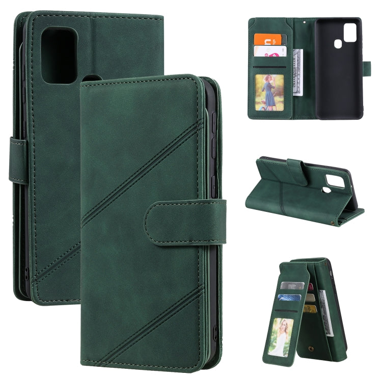 Skin Feel Business Horizontal Flip PU Leather Case with Holder & Multi-Card Slots & Wallet & Lanyard & Photo Frame, For Samsung Galaxy A21s, For Samsung Galaxy A40, For Samsung Galaxy A20e, For Samsung Galaxy A70, For Samsung Galaxy Note10+            ...