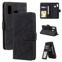Load image into Gallery viewer, Skin Feel Business Horizontal Flip PU Leather Case with Holder &amp; Multi-Card Slots &amp; Wallet &amp; Lanyard &amp; Photo Frame, For Samsung Galaxy A21s, For Samsung Galaxy A40, For Samsung Galaxy A20e, For Samsung Galaxy A70, For Samsung Galaxy Note10+            ...
