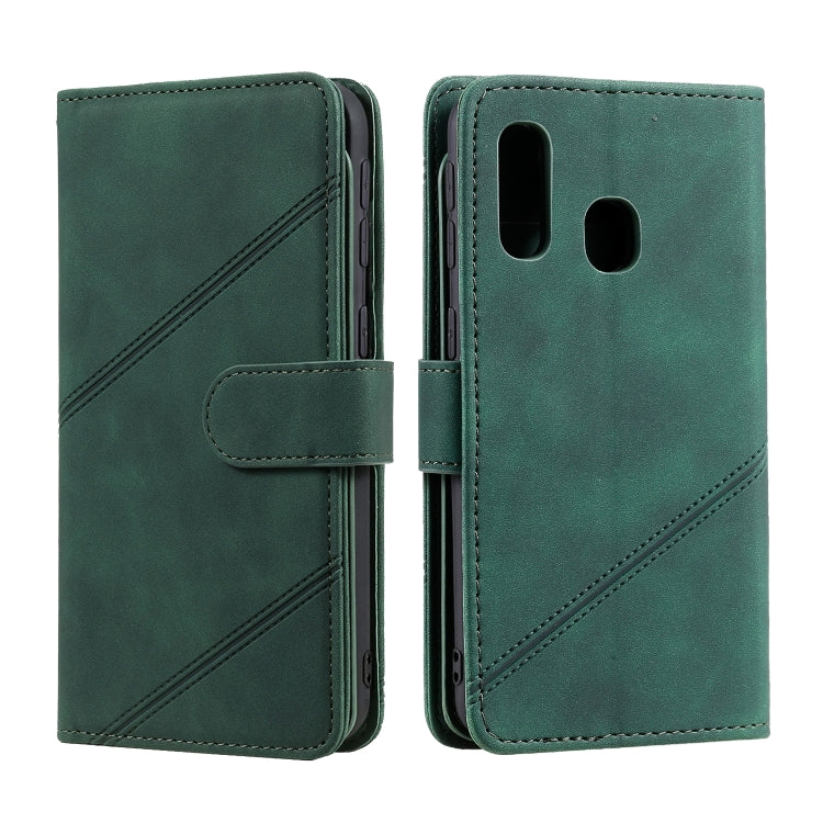 Skin Feel Business Horizontal Flip PU Leather Case with Holder & Multi-Card Slots & Wallet & Lanyard & Photo Frame, For Samsung Galaxy A21s, For Samsung Galaxy A40, For Samsung Galaxy A20e, For Samsung Galaxy A70, For Samsung Galaxy Note10+            ...