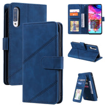 Load image into Gallery viewer, Skin Feel Business Horizontal Flip PU Leather Case with Holder &amp; Multi-Card Slots &amp; Wallet &amp; Lanyard &amp; Photo Frame, For Samsung Galaxy A21s, For Samsung Galaxy A40, For Samsung Galaxy A20e, For Samsung Galaxy A70, For Samsung Galaxy Note10+            ...
