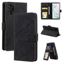 Load image into Gallery viewer, Skin Feel Business Horizontal Flip PU Leather Case with Holder &amp; Multi-Card Slots &amp; Wallet &amp; Lanyard &amp; Photo Frame, For Samsung Galaxy A21s, For Samsung Galaxy A40, For Samsung Galaxy A20e, For Samsung Galaxy A70, For Samsung Galaxy Note10+            ...