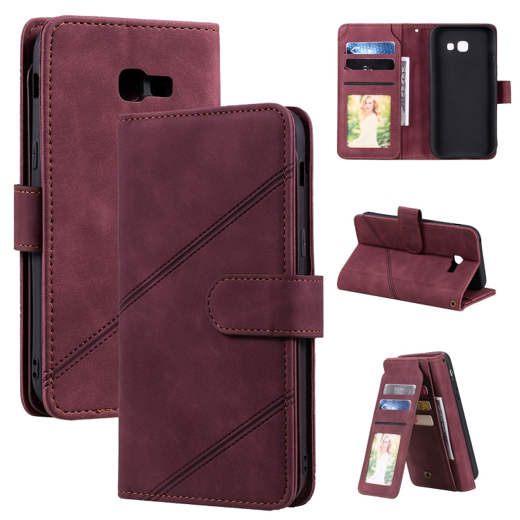 Skin Feel Business Horizontal Flip PU Leather Case with Holder & Multi-Card Slots & Wallet & Lanyard & Photo Frame, For Samsung Galaxy A21s, For Samsung Galaxy A40, For Samsung Galaxy A20e, For Samsung Galaxy A70, For Samsung Galaxy Note10+            ...