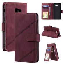 Load image into Gallery viewer, Skin Feel Business Horizontal Flip PU Leather Case with Holder &amp; Multi-Card Slots &amp; Wallet &amp; Lanyard &amp; Photo Frame, For Samsung Galaxy A21s, For Samsung Galaxy A40, For Samsung Galaxy A20e, For Samsung Galaxy A70, For Samsung Galaxy Note10+            ...
