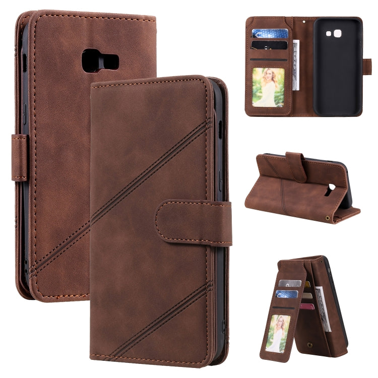 Skin Feel Business Horizontal Flip PU Leather Case with Holder & Multi-Card Slots & Wallet & Lanyard & Photo Frame, For Samsung Galaxy A21s, For Samsung Galaxy A40, For Samsung Galaxy A20e, For Samsung Galaxy A70, For Samsung Galaxy Note10+            ...