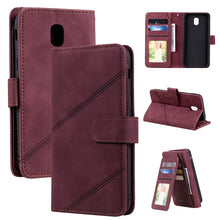 Load image into Gallery viewer, Skin Feel Business Horizontal Flip PU Leather Case with Holder &amp; Multi-Card Slots &amp; Wallet &amp; Lanyard &amp; Photo Frame, For Samsung Galaxy A21s, For Samsung Galaxy A40, For Samsung Galaxy A20e, For Samsung Galaxy A70, For Samsung Galaxy Note10+            ...