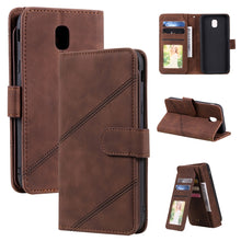 Load image into Gallery viewer, Skin Feel Business Horizontal Flip PU Leather Case with Holder &amp; Multi-Card Slots &amp; Wallet &amp; Lanyard &amp; Photo Frame, For Samsung Galaxy A21s, For Samsung Galaxy A40, For Samsung Galaxy A20e, For Samsung Galaxy A70, For Samsung Galaxy Note10+            ...