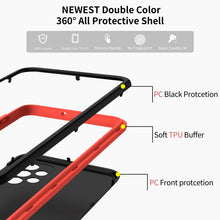 Load image into Gallery viewer, Dual-color 360 Degrees Full Coverage Protective PC + TPU Shockproof Case, For Samsung Galaxy A72 5G / 4G