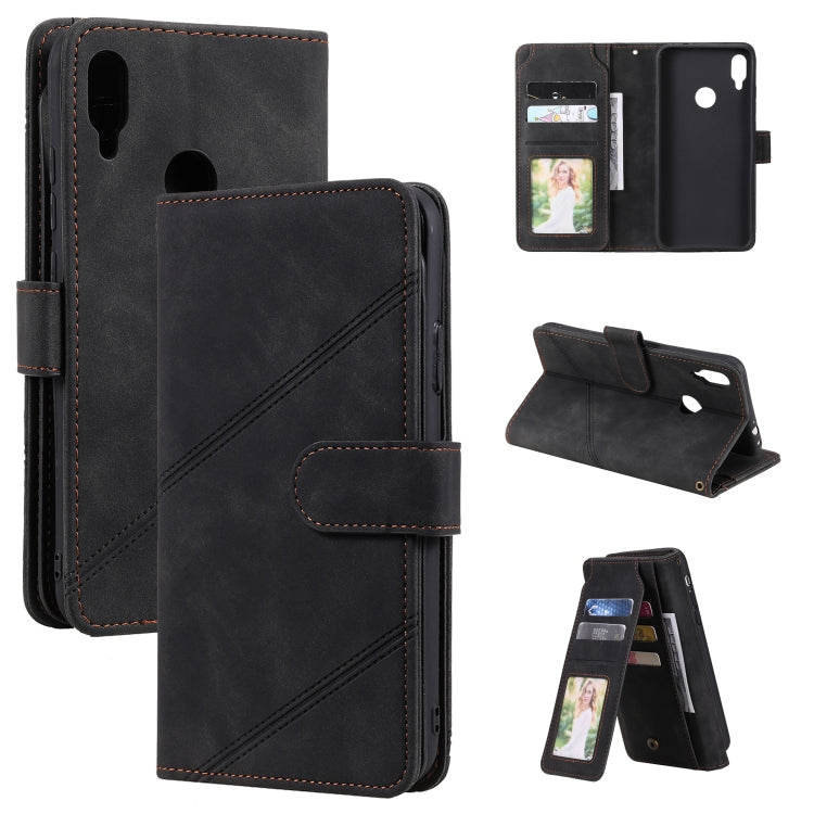 Skin Feel Business Horizontal Flip PU Leather Case with Holder & Multi-Card Slots & Wallet & Lanyard & Photo Frame, For Xiaomi Redmi Note 7, For Xiaomi Redmi Note 8, For Xiaomi Redmi 9A, For Xiaomi Redmi Note 8T, For Xiaomi Redmi 9C                    ...