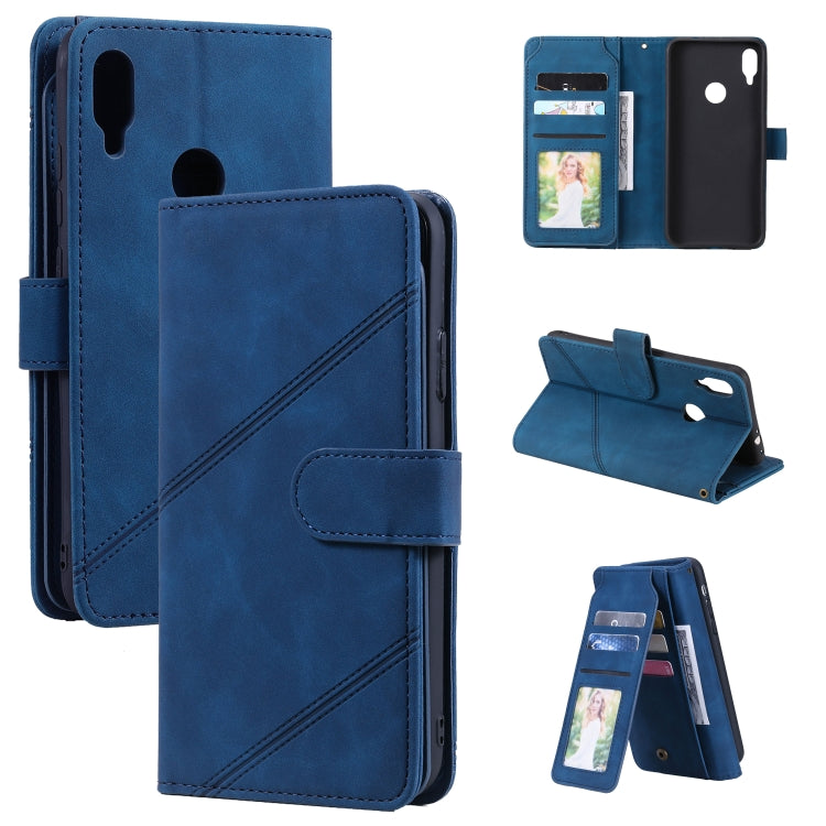 Skin Feel Business Horizontal Flip PU Leather Case with Holder & Multi-Card Slots & Wallet & Lanyard & Photo Frame, For Xiaomi Redmi Note 7, For Xiaomi Redmi Note 8, For Xiaomi Redmi 9A, For Xiaomi Redmi Note 8T, For Xiaomi Redmi 9C                    ...