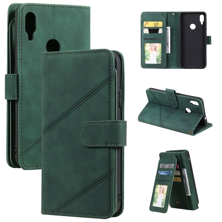 Skin Feel Business Horizontal Flip PU Leather Case with Holder & Multi-Card Slots & Wallet & Lanyard & Photo Frame, For Xiaomi Redmi Note 7, For Xiaomi Redmi Note 8, For Xiaomi Redmi 9A, For Xiaomi Redmi Note 8T, For Xiaomi Redmi 9C                    ...