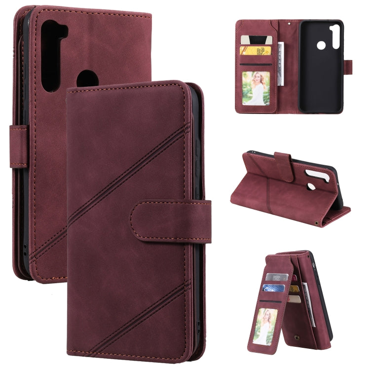 Skin Feel Business Horizontal Flip PU Leather Case with Holder & Multi-Card Slots & Wallet & Lanyard & Photo Frame, For Xiaomi Redmi Note 7, For Xiaomi Redmi Note 8, For Xiaomi Redmi 9A, For Xiaomi Redmi Note 8T, For Xiaomi Redmi 9C                    ...