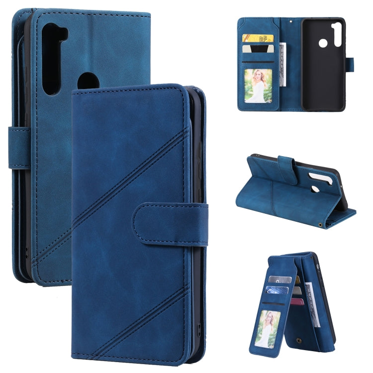Skin Feel Business Horizontal Flip PU Leather Case with Holder & Multi-Card Slots & Wallet & Lanyard & Photo Frame, For Xiaomi Redmi Note 7, For Xiaomi Redmi Note 8, For Xiaomi Redmi 9A, For Xiaomi Redmi Note 8T, For Xiaomi Redmi 9C                    ...