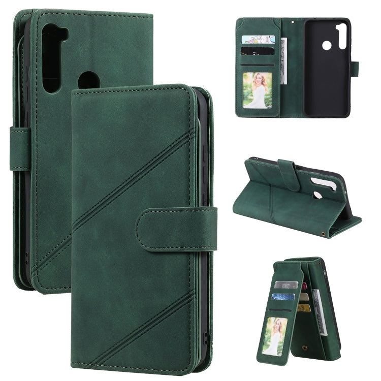 Skin Feel Business Horizontal Flip PU Leather Case with Holder & Multi-Card Slots & Wallet & Lanyard & Photo Frame, For Xiaomi Redmi Note 7, For Xiaomi Redmi Note 8, For Xiaomi Redmi 9A, For Xiaomi Redmi Note 8T, For Xiaomi Redmi 9C                    ...