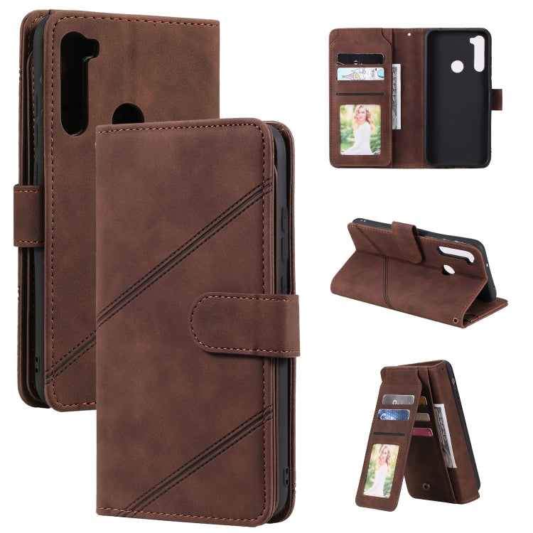 Skin Feel Business Horizontal Flip PU Leather Case with Holder & Multi-Card Slots & Wallet & Lanyard & Photo Frame, For Xiaomi Redmi Note 7, For Xiaomi Redmi Note 8, For Xiaomi Redmi 9A, For Xiaomi Redmi Note 8T, For Xiaomi Redmi 9C                    ...