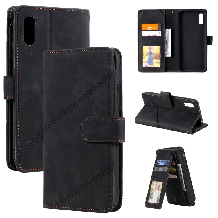 Skin Feel Business Horizontal Flip PU Leather Case with Holder & Multi-Card Slots & Wallet & Lanyard & Photo Frame, For Xiaomi Redmi Note 7, For Xiaomi Redmi Note 8, For Xiaomi Redmi 9A, For Xiaomi Redmi Note 8T, For Xiaomi Redmi 9C                    ...