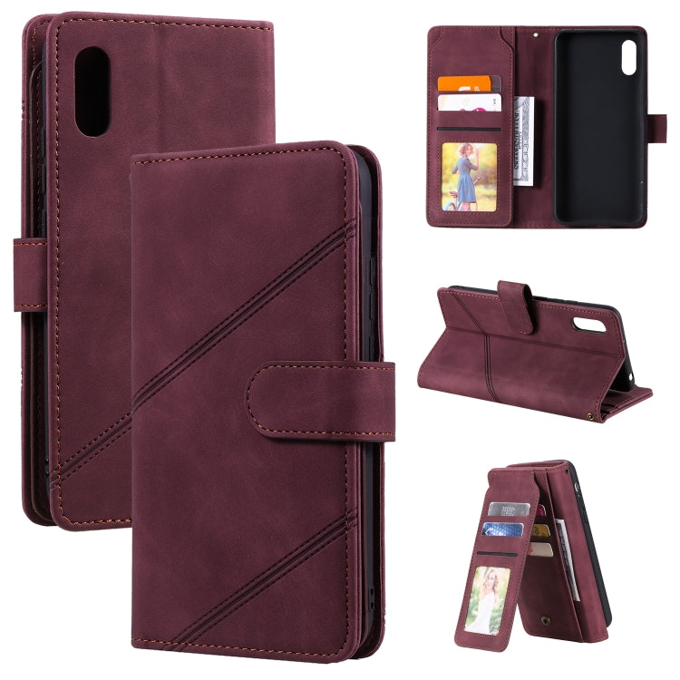 Skin Feel Business Horizontal Flip PU Leather Case with Holder & Multi-Card Slots & Wallet & Lanyard & Photo Frame, For Xiaomi Redmi Note 7, For Xiaomi Redmi Note 8, For Xiaomi Redmi 9A, For Xiaomi Redmi Note 8T, For Xiaomi Redmi 9C                    ...