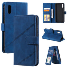 Load image into Gallery viewer, Skin Feel Business Horizontal Flip PU Leather Case with Holder &amp; Multi-Card Slots &amp; Wallet &amp; Lanyard &amp; Photo Frame, For Xiaomi Redmi Note 7, For Xiaomi Redmi Note 8, For Xiaomi Redmi 9A, For Xiaomi Redmi Note 8T, For Xiaomi Redmi 9C                    ...