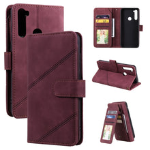 Load image into Gallery viewer, Skin Feel Business Horizontal Flip PU Leather Case with Holder &amp; Multi-Card Slots &amp; Wallet &amp; Lanyard &amp; Photo Frame, For Xiaomi Redmi Note 7, For Xiaomi Redmi Note 8, For Xiaomi Redmi 9A, For Xiaomi Redmi Note 8T, For Xiaomi Redmi 9C                    ...
