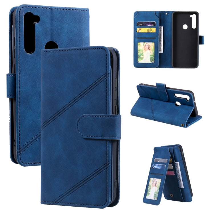 Skin Feel Business Horizontal Flip PU Leather Case with Holder & Multi-Card Slots & Wallet & Lanyard & Photo Frame, For Xiaomi Redmi Note 7, For Xiaomi Redmi Note 8, For Xiaomi Redmi 9A, For Xiaomi Redmi Note 8T, For Xiaomi Redmi 9C                    ...