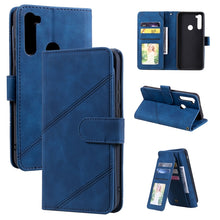 Load image into Gallery viewer, Skin Feel Business Horizontal Flip PU Leather Case with Holder &amp; Multi-Card Slots &amp; Wallet &amp; Lanyard &amp; Photo Frame, For Xiaomi Redmi Note 7, For Xiaomi Redmi Note 8, For Xiaomi Redmi 9A, For Xiaomi Redmi Note 8T, For Xiaomi Redmi 9C                    ...
