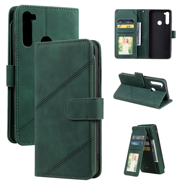 Skin Feel Business Horizontal Flip PU Leather Case with Holder & Multi-Card Slots & Wallet & Lanyard & Photo Frame, For Xiaomi Redmi Note 7, For Xiaomi Redmi Note 8, For Xiaomi Redmi 9A, For Xiaomi Redmi Note 8T, For Xiaomi Redmi 9C                    ...