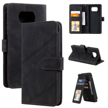 Load image into Gallery viewer, Skin Feel Business Horizontal Flip PU Leather Case with Holder &amp; Multi-Card Slots &amp; Wallet &amp; Lanyard &amp; Photo Frame, For Xiaomi Poco X3 NFC, For Xiaomi Redmi 8, For Xiaomi Redmi 8A, For Xiaomi Mi 10T 5G, For Xiaomi Redmi Note 10                         ...