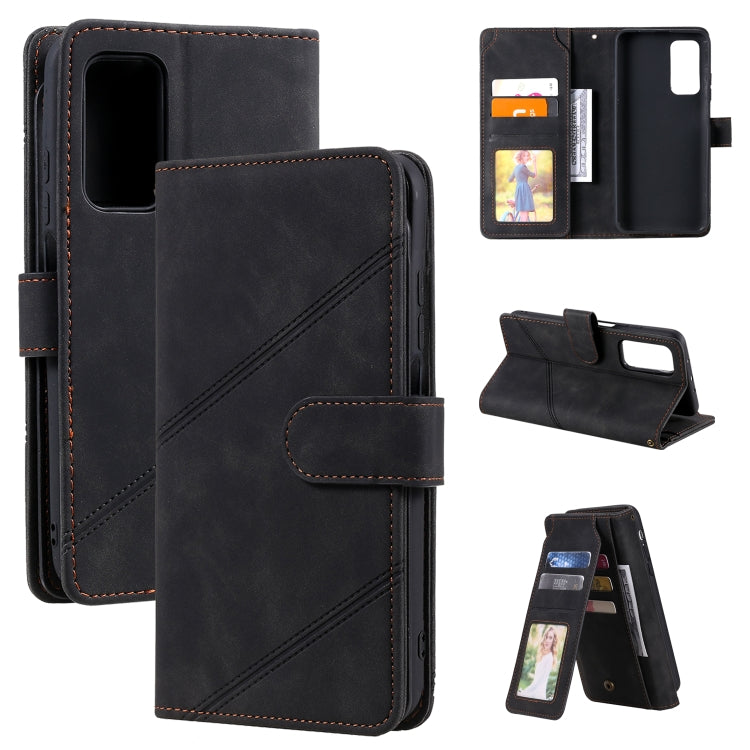 Skin Feel Business Horizontal Flip PU Leather Case with Holder & Multi-Card Slots & Wallet & Lanyard & Photo Frame, For Xiaomi Poco X3 NFC, For Xiaomi Redmi 8, For Xiaomi Redmi 8A, For Xiaomi Mi 10T 5G, For Xiaomi Redmi Note 10                         ...