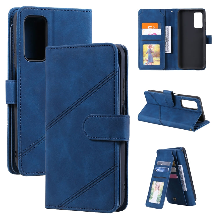 Skin Feel Business Horizontal Flip PU Leather Case with Holder & Multi-Card Slots & Wallet & Lanyard & Photo Frame, For Xiaomi Poco X3 NFC, For Xiaomi Redmi 8, For Xiaomi Redmi 8A, For Xiaomi Mi 10T 5G, For Xiaomi Redmi Note 10                         ...