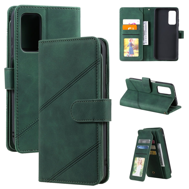 Skin Feel Business Horizontal Flip PU Leather Case with Holder & Multi-Card Slots & Wallet & Lanyard & Photo Frame, For Xiaomi Poco X3 NFC, For Xiaomi Redmi 8, For Xiaomi Redmi 8A, For Xiaomi Mi 10T 5G, For Xiaomi Redmi Note 10                         ...