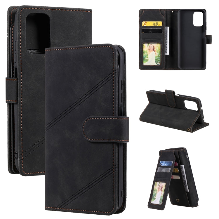 Skin Feel Business Horizontal Flip PU Leather Case with Holder & Multi-Card Slots & Wallet & Lanyard & Photo Frame, For Xiaomi Poco X3 NFC, For Xiaomi Redmi 8, For Xiaomi Redmi 8A, For Xiaomi Mi 10T 5G, For Xiaomi Redmi Note 10                         ...