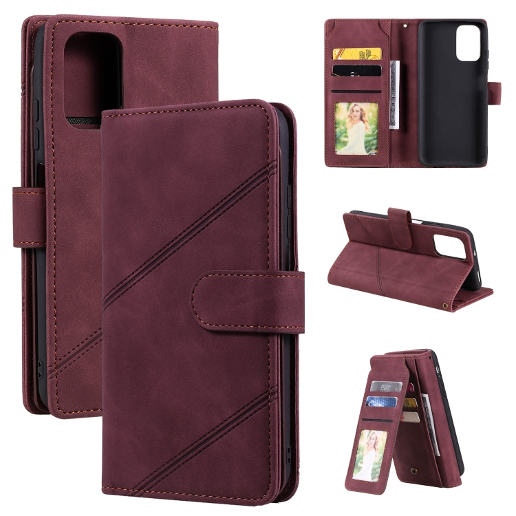 Skin Feel Business Horizontal Flip PU Leather Case with Holder & Multi-Card Slots & Wallet & Lanyard & Photo Frame, For Xiaomi Poco X3 NFC, For Xiaomi Redmi 8, For Xiaomi Redmi 8A, For Xiaomi Mi 10T 5G, For Xiaomi Redmi Note 10                         ...
