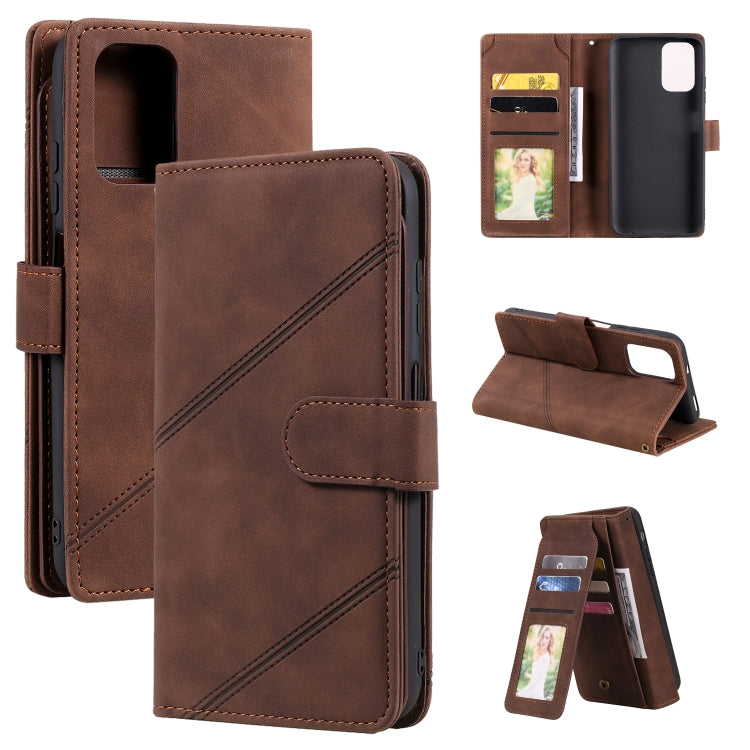Skin Feel Business Horizontal Flip PU Leather Case with Holder & Multi-Card Slots & Wallet & Lanyard & Photo Frame, For Xiaomi Poco X3 NFC, For Xiaomi Redmi 8, For Xiaomi Redmi 8A, For Xiaomi Mi 10T 5G, For Xiaomi Redmi Note 10                         ...