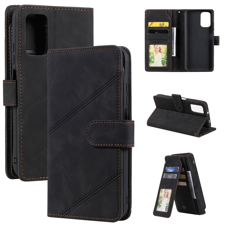 Skin Feel Business Horizontal Flip PU Leather Case with Holder & Multi-Card Slots & Wallet & Lanyard & Photo Frame, For Xiaomi Poco X3 NFC, For Xiaomi Redmi 8, For Xiaomi Redmi 8A, For Xiaomi Mi 10T 5G, For Xiaomi Redmi Note 10                         ...