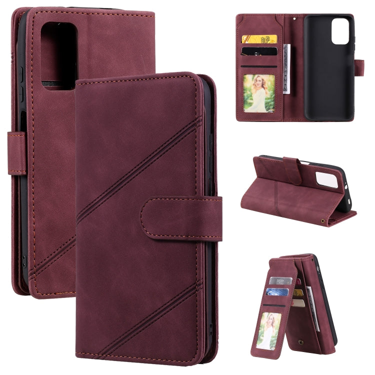 Skin Feel Business Horizontal Flip PU Leather Case with Holder & Multi-Card Slots & Wallet & Lanyard & Photo Frame, For Xiaomi Poco X3 NFC, For Xiaomi Redmi 8, For Xiaomi Redmi 8A, For Xiaomi Mi 10T 5G, For Xiaomi Redmi Note 10                         ...
