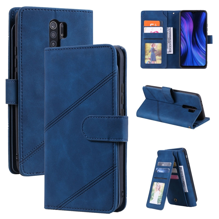 Skin Feel Business Horizontal Flip PU Leather Case with Holder & Multi-Card Slots & Wallet & Lanyard & Photo Frame, For Xiaomi Poco X3 NFC, For Xiaomi Redmi 8, For Xiaomi Redmi 8A, For Xiaomi Mi 10T 5G, For Xiaomi Redmi Note 10                         ...