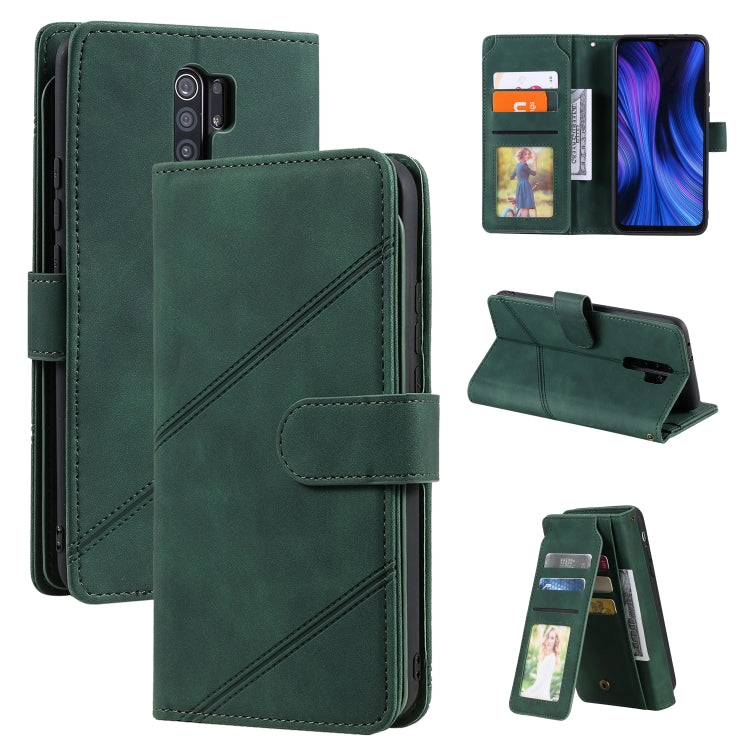 Skin Feel Business Horizontal Flip PU Leather Case with Holder & Multi-Card Slots & Wallet & Lanyard & Photo Frame, For Xiaomi Poco X3 NFC, For Xiaomi Redmi 8, For Xiaomi Redmi 8A, For Xiaomi Mi 10T 5G, For Xiaomi Redmi Note 10                         ...