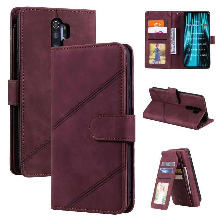 Skin Feel Business Horizontal Flip PU Leather Case with Holder & Multi-Card Slots & Wallet & Lanyard & Photo Frame, For Xiaomi Poco X3 NFC, For Xiaomi Redmi 8, For Xiaomi Redmi 8A, For Xiaomi Mi 10T 5G, For Xiaomi Redmi Note 10                         ...