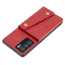 Load image into Gallery viewer, Double Buckle PU + TPU Shockproof Magnetic Protective Case with Card Slot &amp; Holder, For OPPO Reno6 Pro 5G, For OPPO Reno6 Pro+ 5G, For Samsung Galaxy A22 5G, For Samsung Galaxy A22 4G