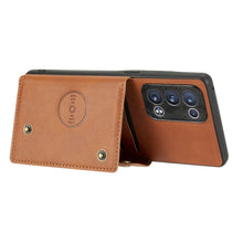 Load image into Gallery viewer, Double Buckle PU + TPU Shockproof Magnetic Protective Case with Card Slot &amp; Holder, For OPPO Reno6 Pro+ 5G, For OPPO Reno6 Pro 5G, For Samsung Galaxy A22 5G, For Samsung Galaxy A22 4G