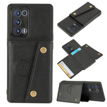 Load image into Gallery viewer, Double Buckle PU + TPU Shockproof Magnetic Protective Case with Card Slot &amp; Holder, For OPPO Reno6 Pro 5G, For OPPO Reno6 Pro+ 5G, For Samsung Galaxy A22 5G, For Samsung Galaxy A22 4G