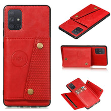 Load image into Gallery viewer, Double Buckle PU + TPU Shockproof Magnetic Protective Case with Card Slot &amp; Holder, For OPPO Reno6 Pro 5G, For OPPO Reno6 Pro+ 5G, For Samsung Galaxy A22 5G, For Samsung Galaxy A22 4G
