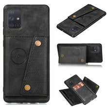 Load image into Gallery viewer, Double Buckle PU + TPU Shockproof Magnetic Protective Case with Card Slot &amp; Holder, For OPPO Reno6 Pro 5G, For OPPO Reno6 Pro+ 5G, For Samsung Galaxy A22 5G, For Samsung Galaxy A22 4G