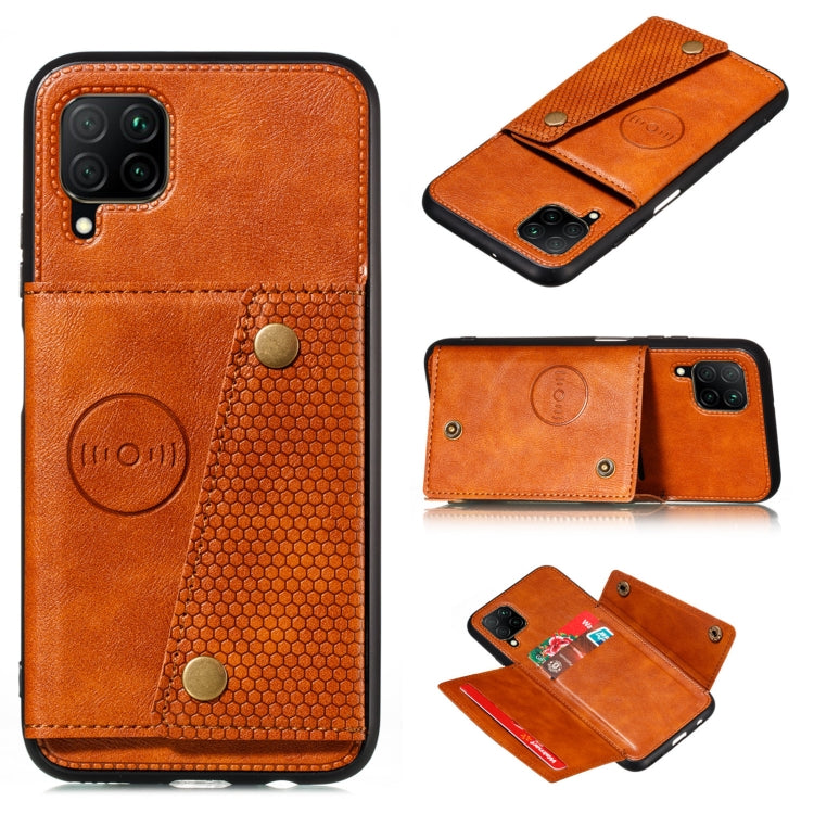 Double Buckle PU + TPU Shockproof Magnetic Protective Case with Card Slot & Holder, For OPPO Reno6 Pro+ 5G, For OPPO Reno6 Pro 5G, For Samsung Galaxy A22 5G, For Samsung Galaxy A22 4G