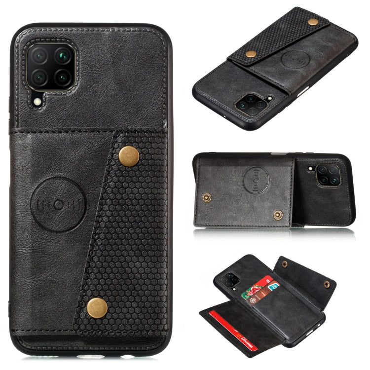 Double Buckle PU + TPU Shockproof Magnetic Protective Case with Card Slot & Holder, For OPPO Reno6 Pro 5G, For OPPO Reno6 Pro+ 5G, For Samsung Galaxy A22 5G, For Samsung Galaxy A22 4G